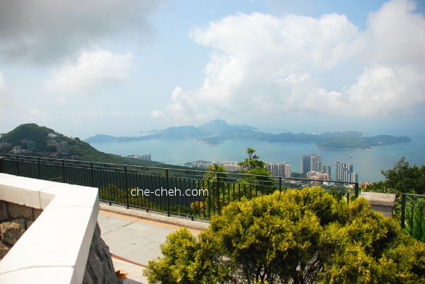 Ocean View At Pavilion Of Victoria Peak Garden @ The Peak, Hong Kong